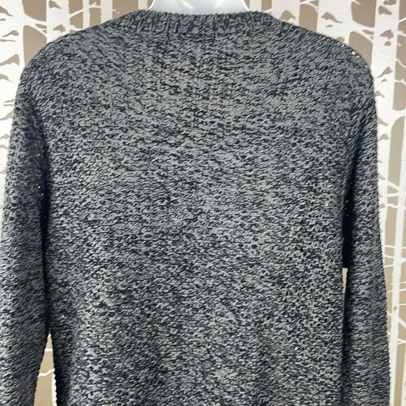 Effeci Woman Plus Size Longline Sweater 3X Charcoal Black - Picture 9 of 10